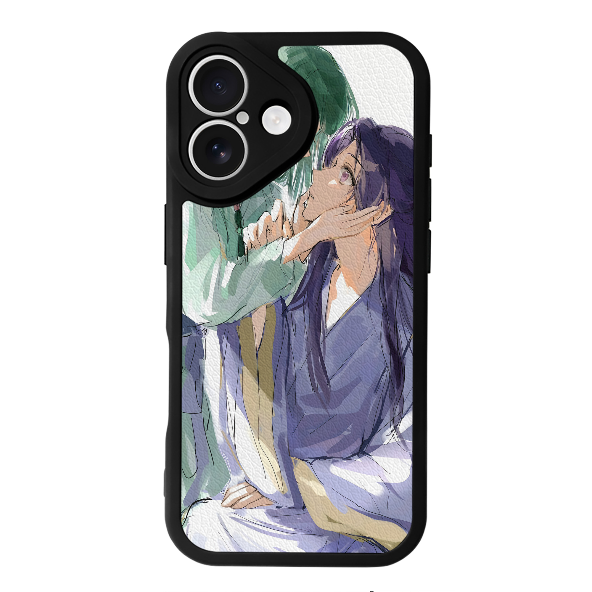 薬屋のひとりごと The Apothecary Diaries 【iPhone 16シリーズ対応】シリコンスマホケース（レザー調） 材質：シリコン